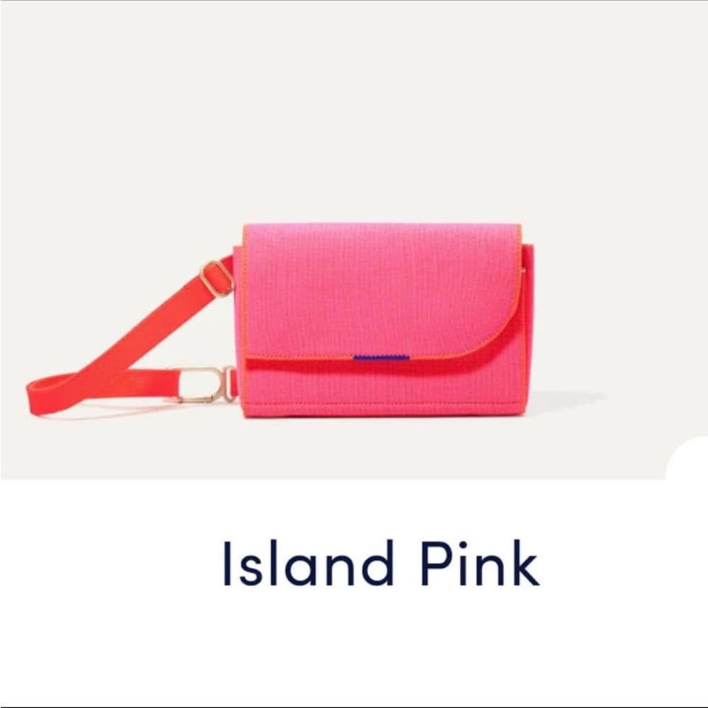 Rothy’s Island Pink Belt Bag